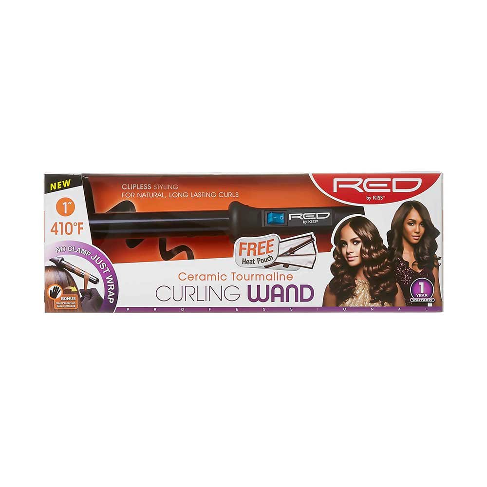 Red by Kiss 1" Curling Wand - Beauty Exchange Beauty Supply
