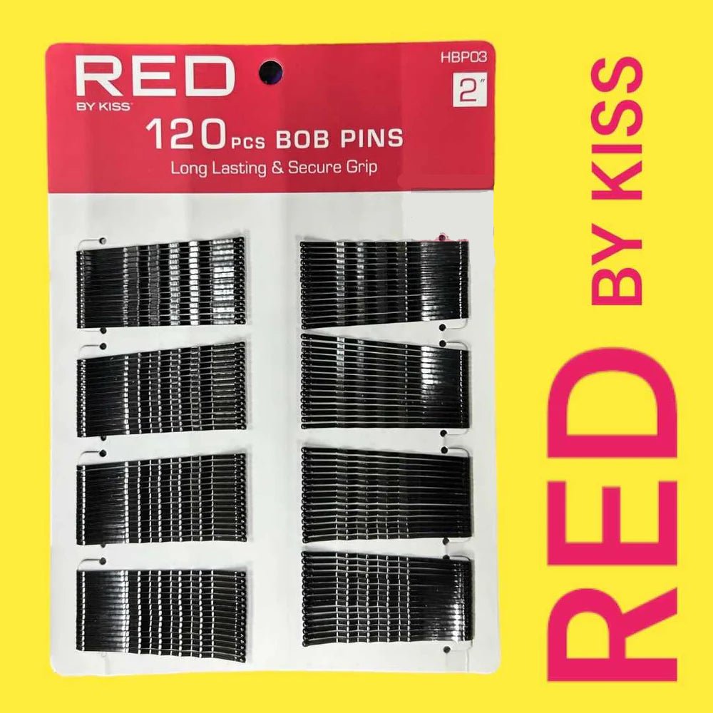 Red by Kiss 120 Pcs Bob Pins | 2" – HBP03 – Premium Hold for Stunning, Long - Lasting Hairstyles - Beauty Exchange Beauty Supply