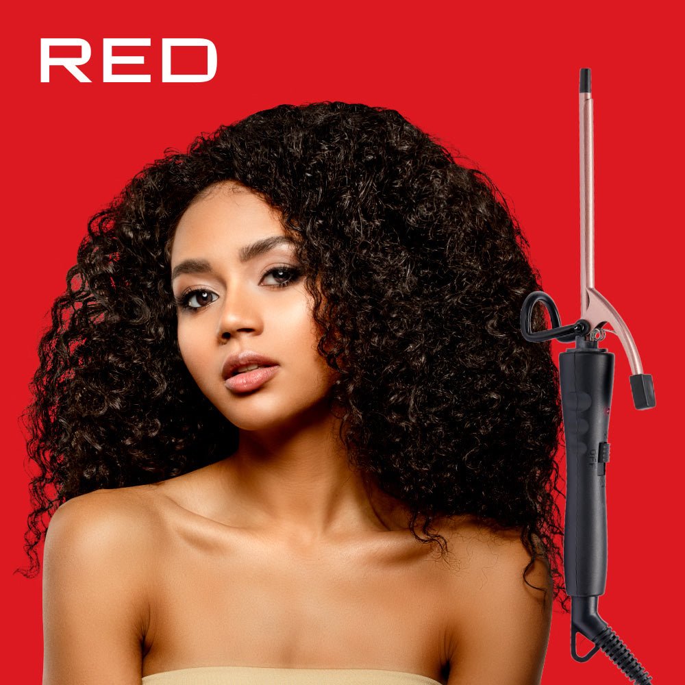 Red by Kiss 1/4 - Inch Pencil Curling Iron CI11 - Beauty Exchange Beauty Supply