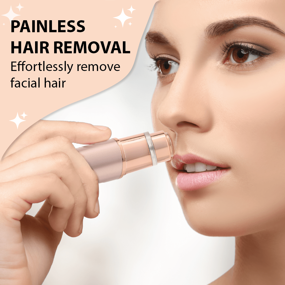 Red by Kiss 18K Gold Rechargeable Facial Hair Remover - Beauty Exchange Beauty Supply