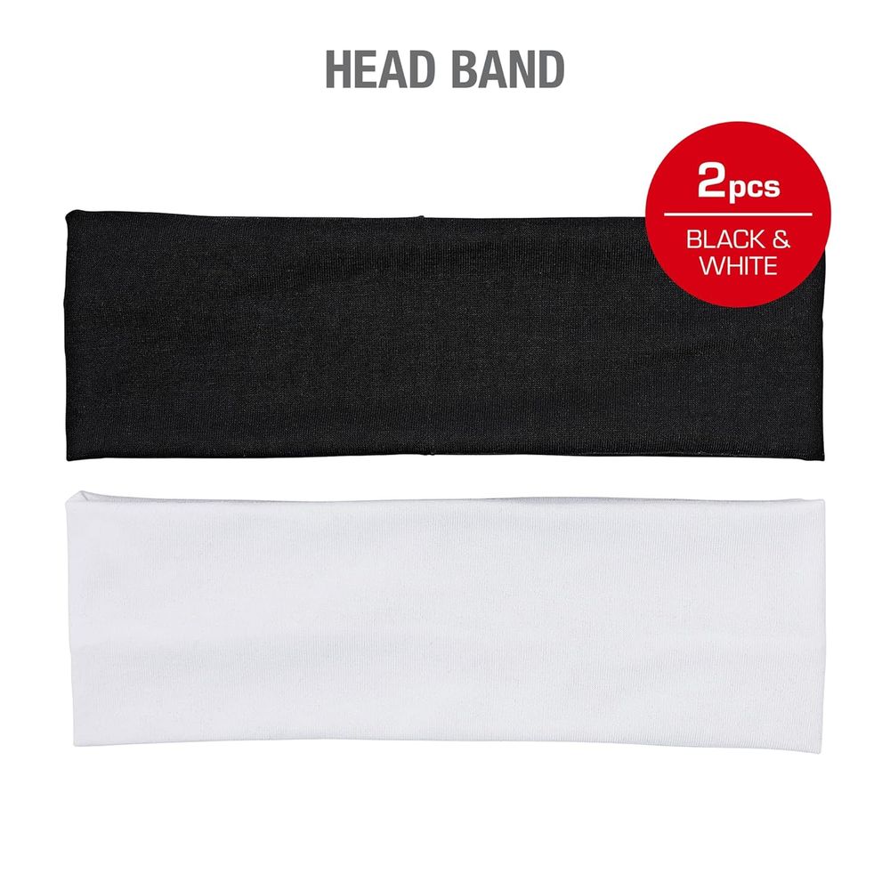 Red by Kiss 2 Pcs Headbands – Comfortable, Stretch - Fit Hairbands (HEB37) - Beauty Exchange Beauty Supply