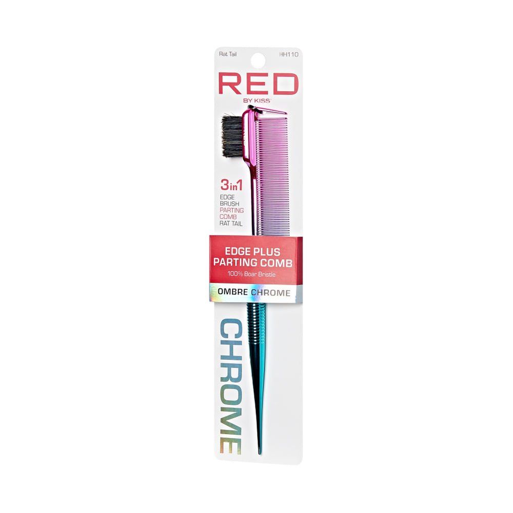 Red by Kiss 3 - in - 1 Edge & Parting Comb - Beauty Exchange Beauty Supply