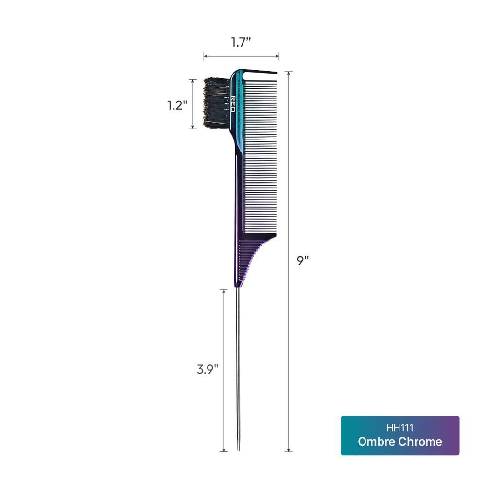 Red by Kiss 3 - in - 1 Edge & Parting Comb - Beauty Exchange Beauty Supply