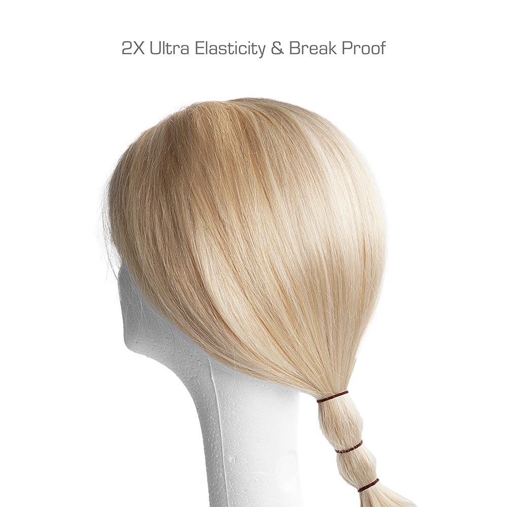 Red by Kiss 300 Rubber Bands – Brown, Medium 1/2", No - Snag Hair Elastics (HRB08) - Beauty Exchange Beauty Supply