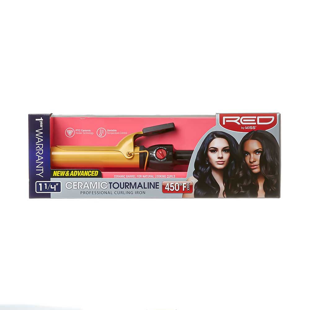Red by Kiss 5/8" Ceramic Curling Iron - Beauty Exchange Beauty Supply
