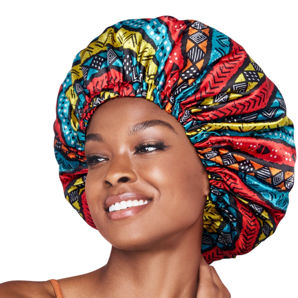 Red by Kiss Adjustable Ultra Silky Satin Bonnet – X - Large Fit, Custom Comfort, Luxe Feel - Beauty Exchange Beauty Supply