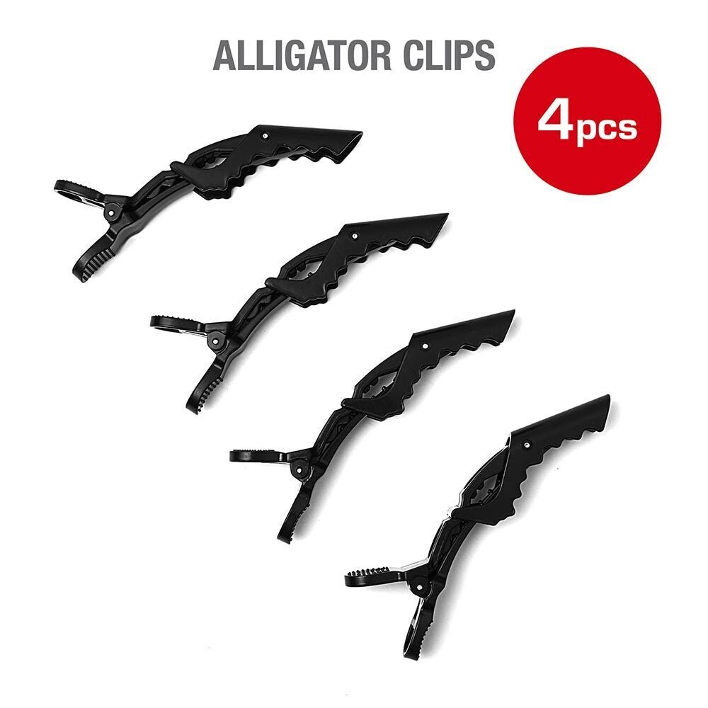 Red by Kiss Alligator Clip 4pcs - Beauty Exchange Beauty Supply