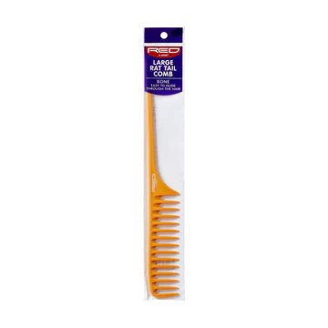 Red by Kiss Assorted Large Rat Tail Comb ā HM22 | Heat - Resistant, Anti - Static Comb for Parting, Sectioning & Sleek Styling - Beauty Exchange Beauty Supply