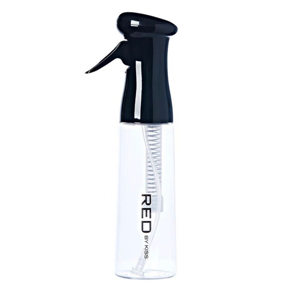 Red by Kiss Auto Pressure Spray Bottle – Continuous Mist, Refillable, Lightweight (HSB01 / HSB02) - Beauty Exchange Beauty Supply