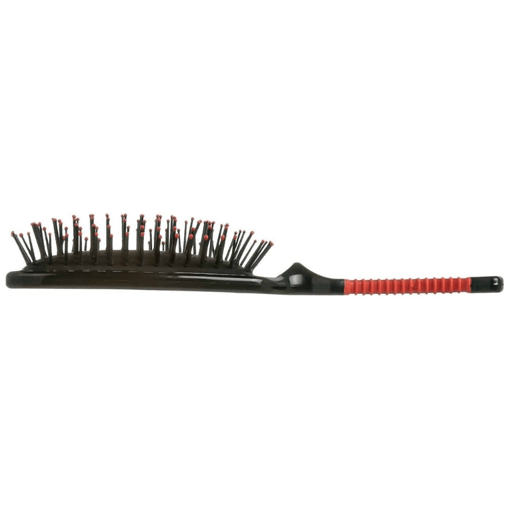 Red by Kiss Banana Brush HH17 – Ergonomic Detangling & Smoothing Brush for All Hair Types (Flexible, Gentle Bristles) - Beauty Exchange Beauty Supply