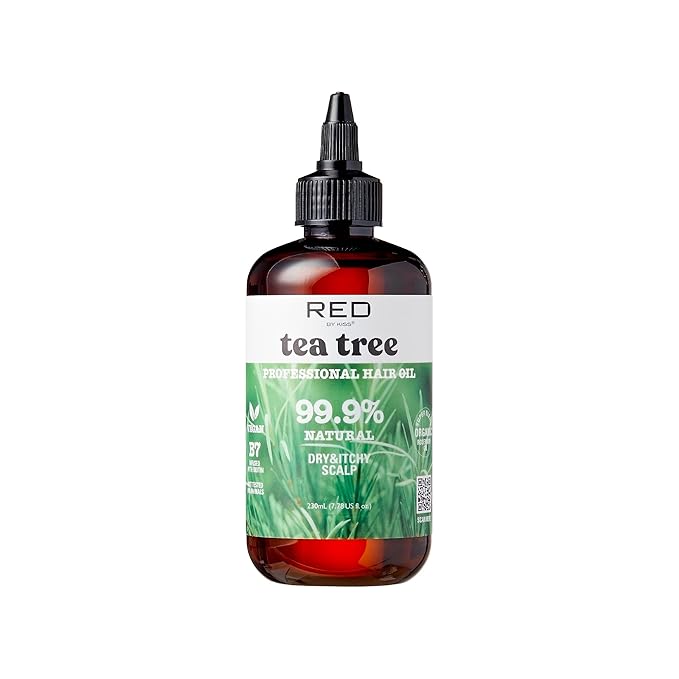 Red by Kiss Biotin Infused Hair Oil Treatment | Botanical Growth & Scalp Therapy | 99.9% Natural & Vegan | 5 Targeted Variants – 7.78 fl oz - Beauty Exchange Beauty Supply