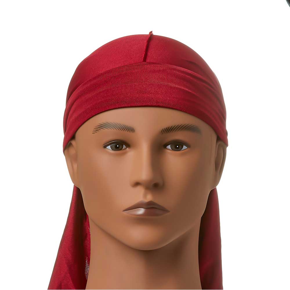Red by Kiss Bow Wow X Power Wave Silky Spandex Durag – Ultra - Stretch Compression with Silky Shine | HD41, HD43, HD46 - Beauty Exchange Beauty Supply