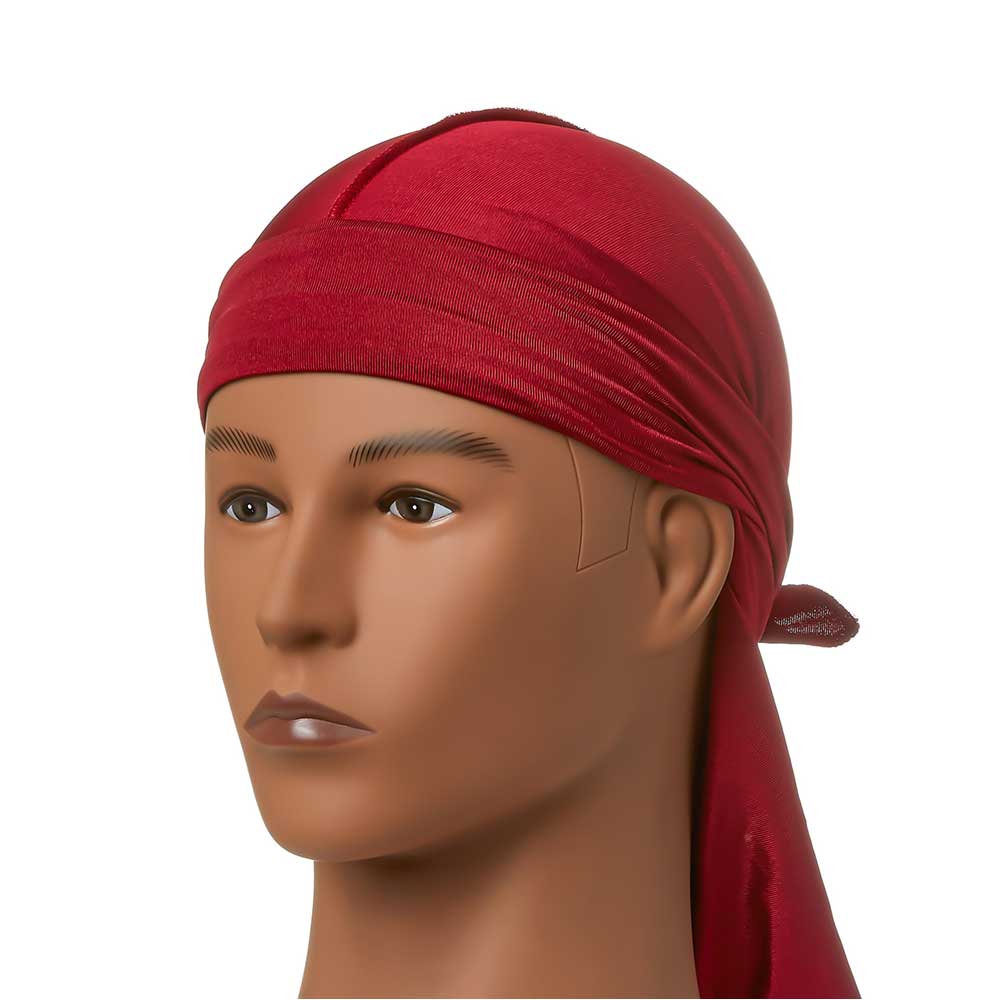Red by Kiss Bow Wow X Power Wave Silky Spandex Durag – Ultra - Stretch Compression with Silky Shine | HD41, HD43, HD46 - Beauty Exchange Beauty Supply