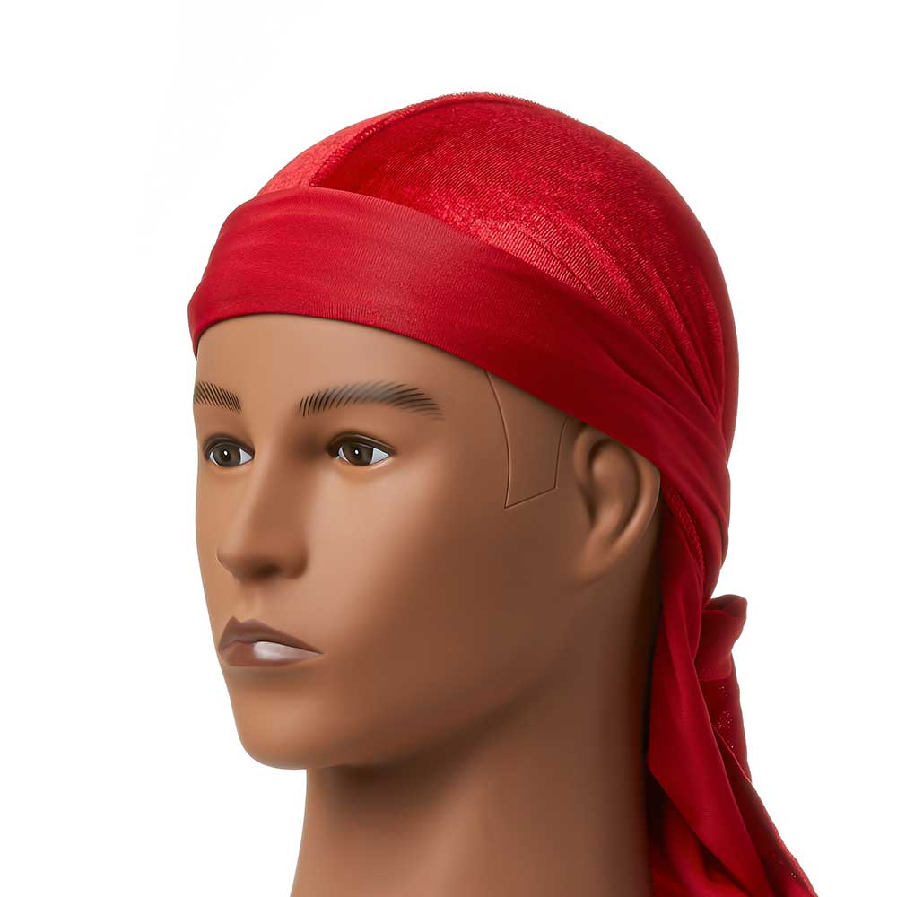 Red by Kiss Bow Wow X Power Wave Velvet Luxe Durag – Premium Velvet Compression for 360 Waves | HD71–HD78 - Beauty Exchange Beauty Supply