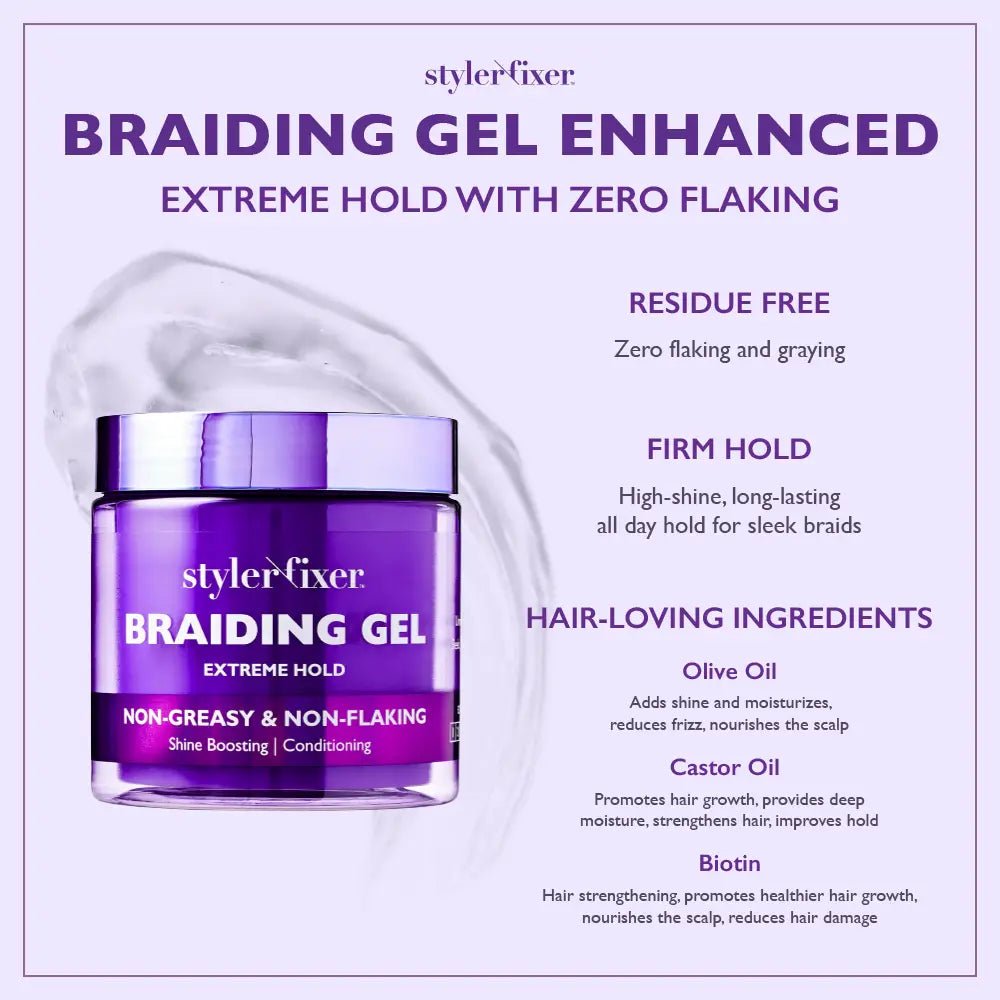Red by Kiss Braiding Gel Extreme Hold – 16oz - Beauty Exchange Beauty Supply