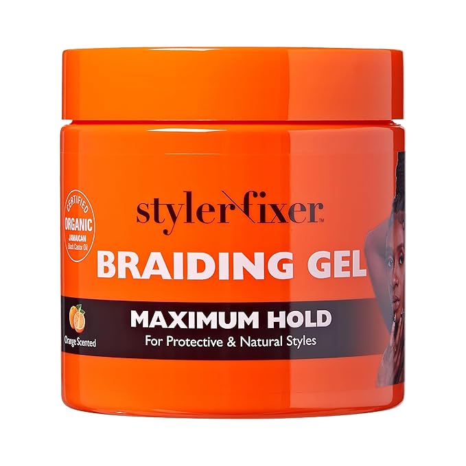 Red by Kiss Braiding Gel – Max Hold Styler for Braids, Cornrows & Twists – No Flake, Long - Lasting Shine – 8oz / 16oz / 32oz - Beauty Exchange Beauty Supply