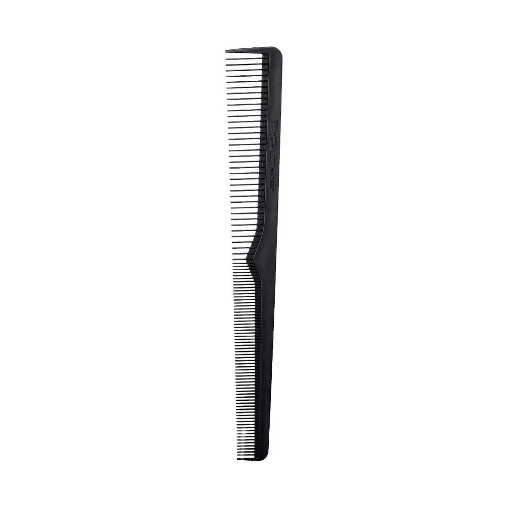 Red by Kiss Carbon Fiber Parting Rat Tail Comb | HM13 โ Ultra - Fine Control for Flawless Styling - Beauty Exchange Beauty Supply