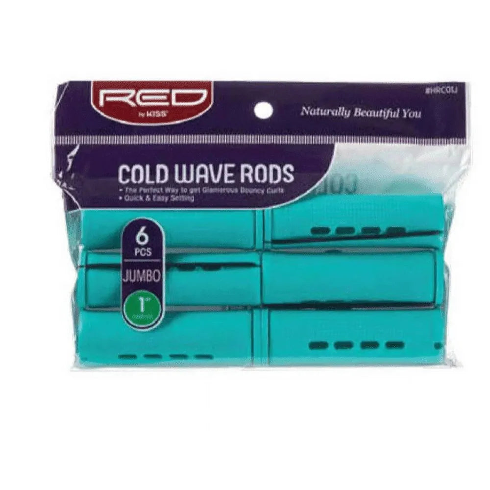 Red by Kiss Cold Wave Rods | HRC01J–HRC07L | Long - Lasting, Defined Curls for All Hair Types - Beauty Exchange Beauty Supply