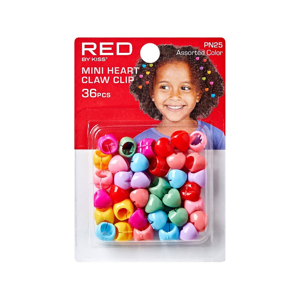 Red by Kiss Colorful Kids Hair Claw Clips - Beauty Exchange Beauty Supply