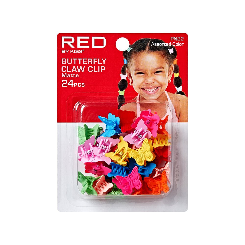 Red by Kiss Colorful Kids Hair Claw Clips - Beauty Exchange Beauty Supply
