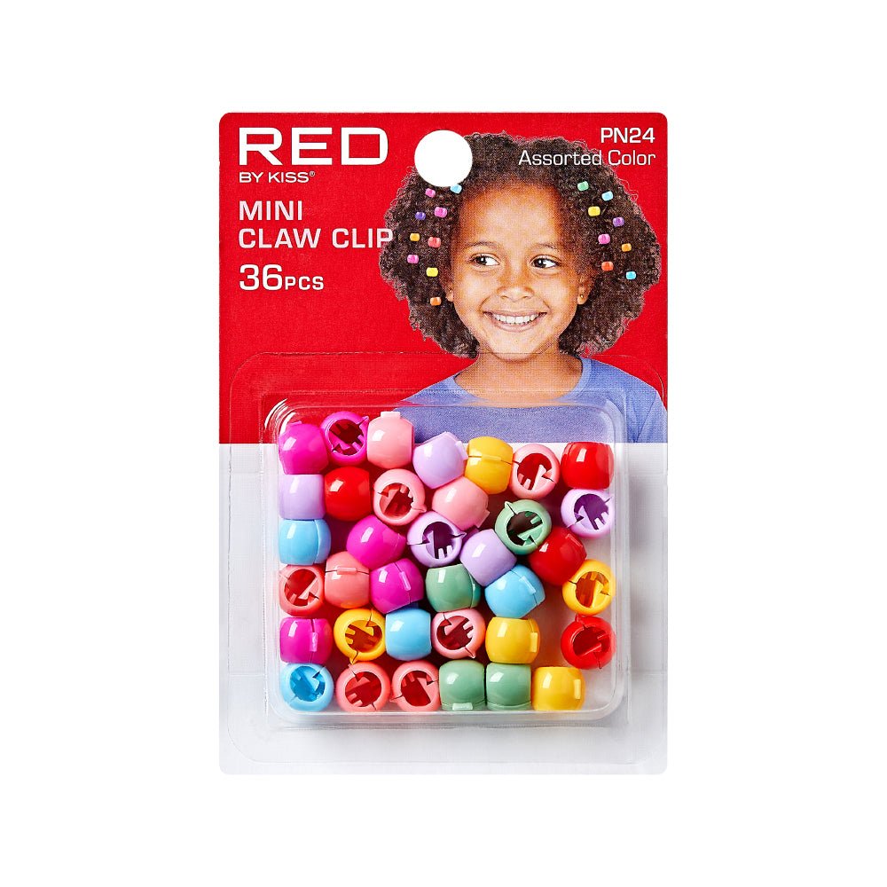 Red by Kiss Colorful Kids Hair Claw Clips - Beauty Exchange Beauty Supply