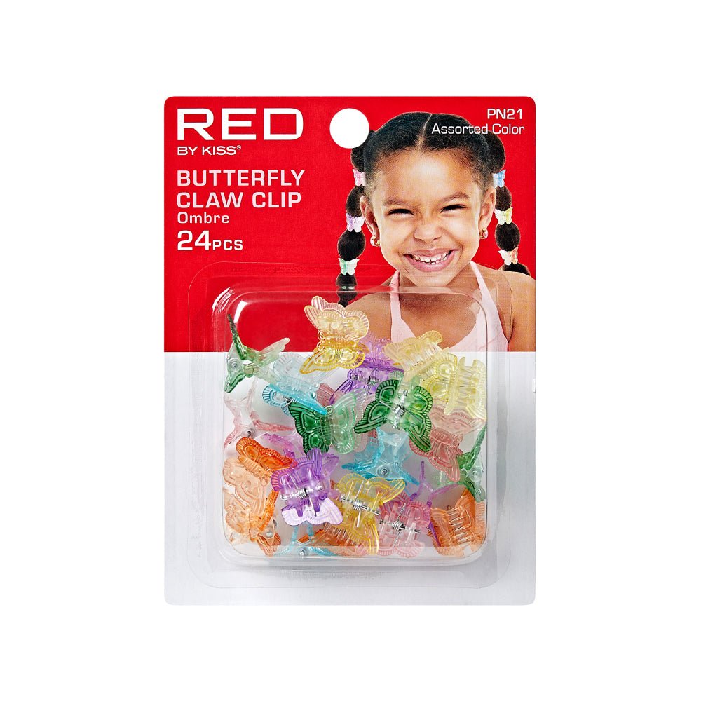 Red by Kiss Colorful Kids Hair Claw Clips - Beauty Exchange Beauty Supply