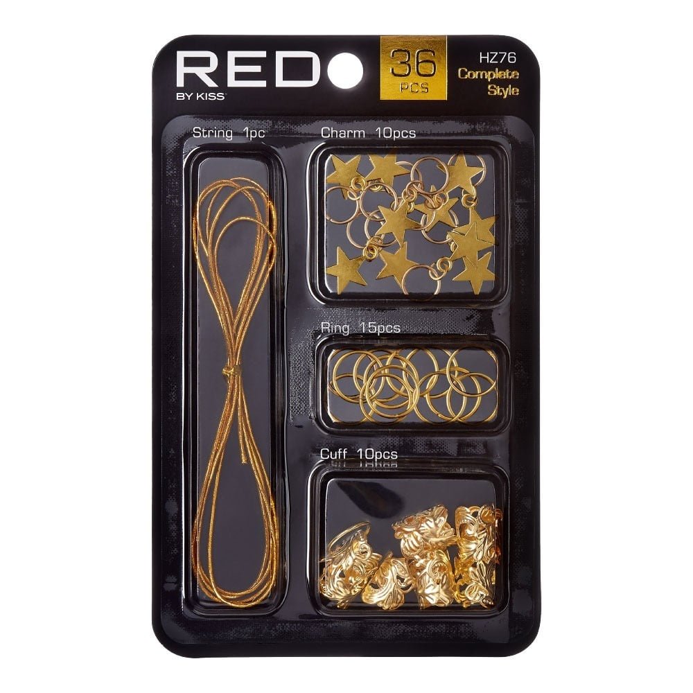 Red by Kiss Complete Style Braid Charm Set - Assorted Styles - Beauty Exchange Beauty Supply