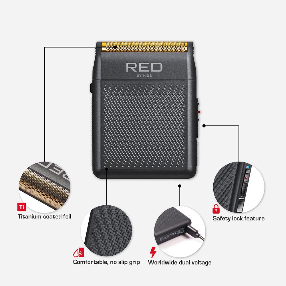 Red by Kiss Cordless Mini Shaver - Beauty Exchange Beauty Supply