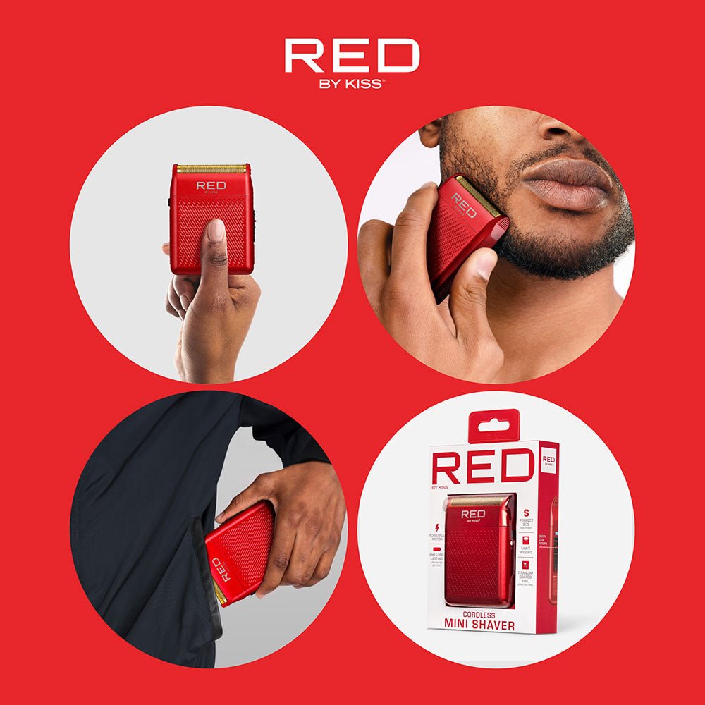 Red by Kiss Cordless Mini Shaver - Beauty Exchange Beauty Supply