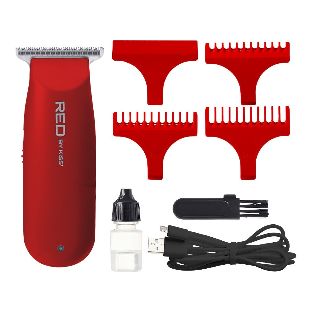 Red by Kiss Cordless Rechargeable Mini Trimmer - Beauty Exchange Beauty Supply