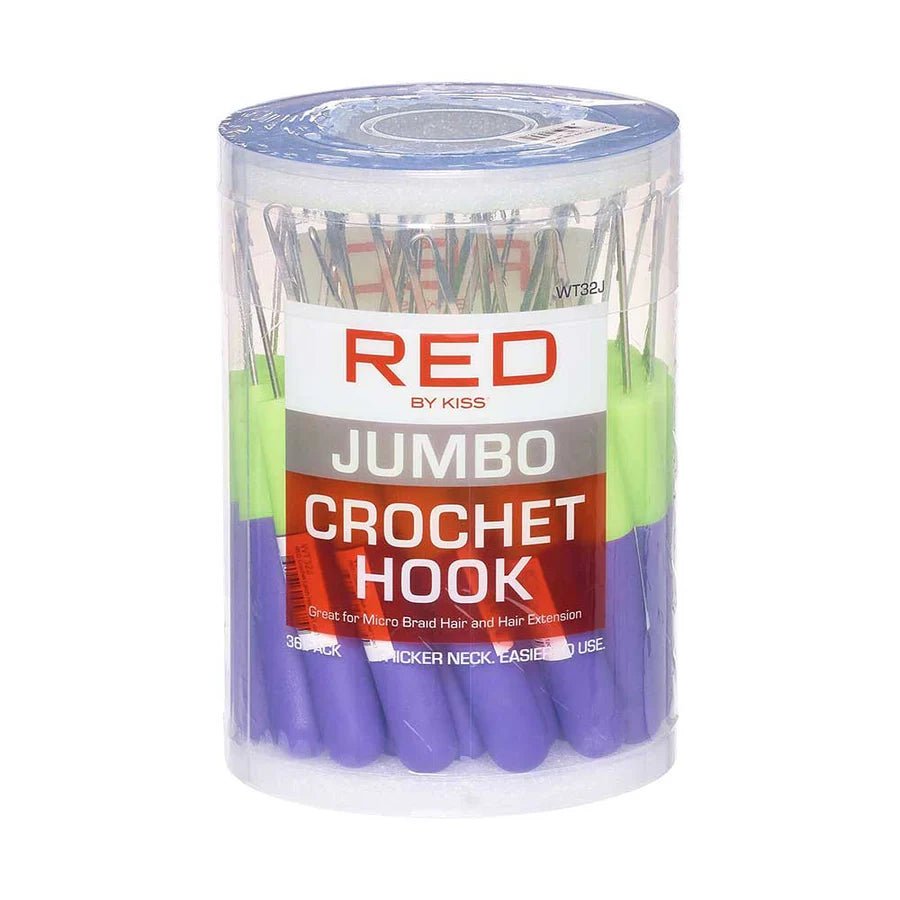 Red by Kiss Crochet Hook Jar – 36 Pieces - Beauty Exchange Beauty Supply