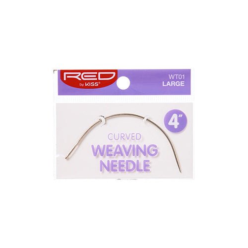Red by Kiss – Curved Weaving Needle - Beauty Exchange Beauty Supply