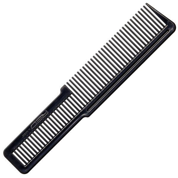 Red by Kiss Cutting Comb – Black, Precision Teeth for Clean Cuts & Styling | HM64 | Ideal for Clipper Work, Trims & Parting - Beauty Exchange Beauty Supply