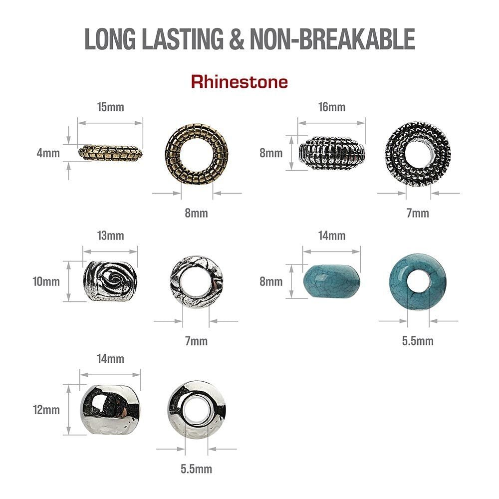 Red by Kiss Designer Hair Beads - Beauty Exchange Beauty Supply