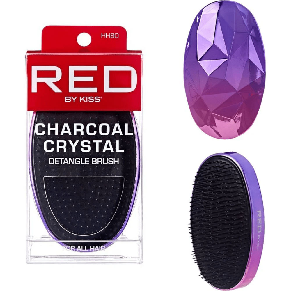 Red by Kiss Detangle Brush HH80 – Smooth, Painless Detangling for All Hair Types | Size: Standard Detangler - Beauty Exchange Beauty Supply