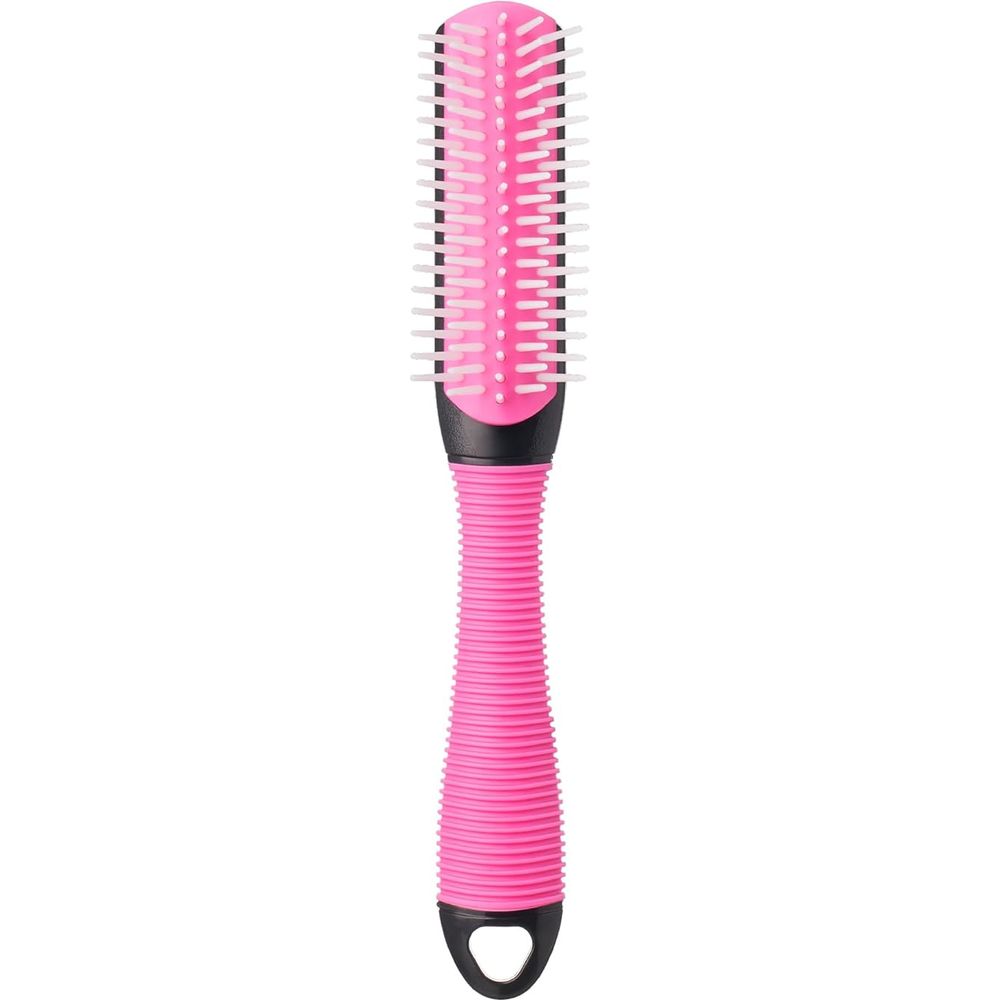 Red by Kiss Detangling Mini Non - Slip Brush 5 Rows HH58 – Compact Control for Tangle - Free Hair | Size: 5 - Row Mini Brush - Beauty Exchange Beauty Supply