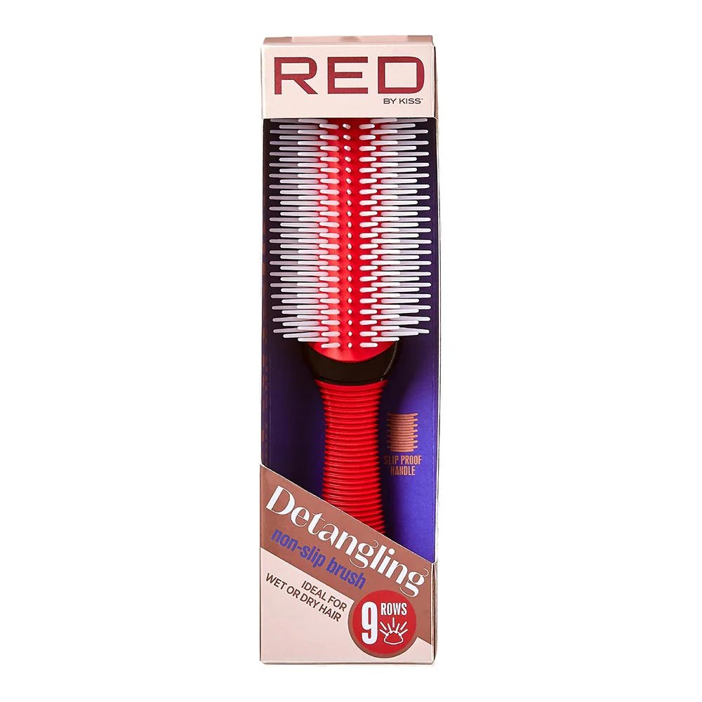 Red by Kiss Detangling Non - Slip Brush - Beauty Exchange Beauty Supply