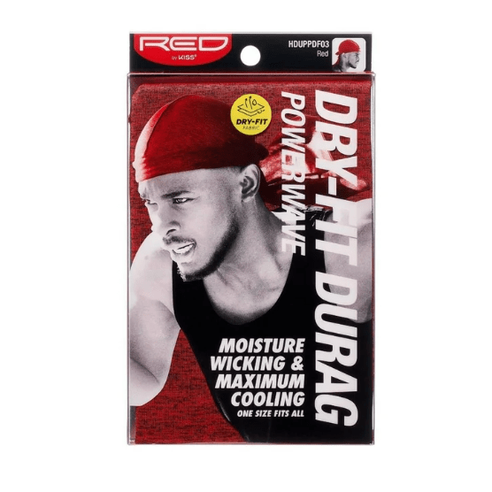 Red By Kiss Dry Fit Durag - Beauty Exchange Beauty Supply