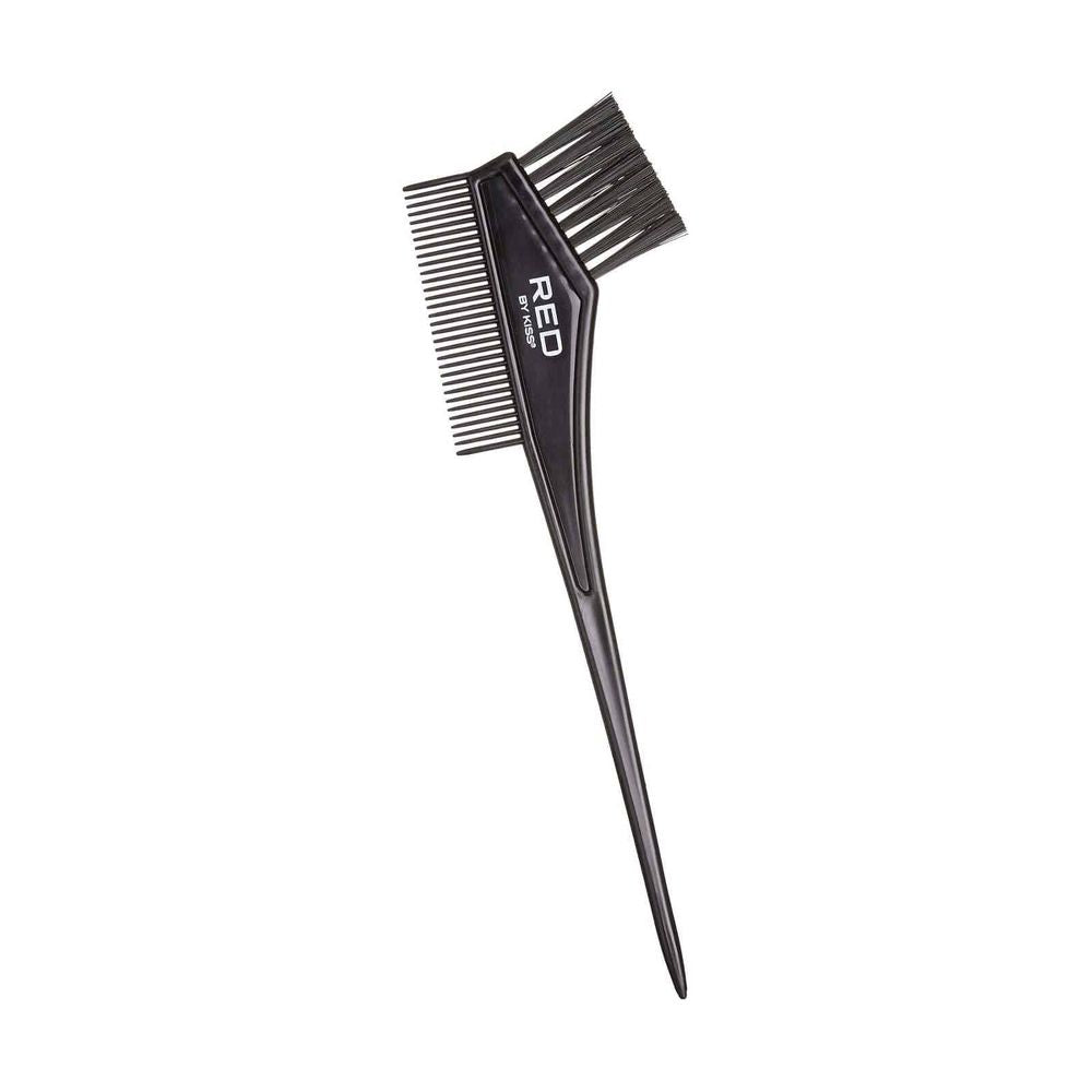 Red by Kiss Dye Brush with Rat Tail – Smooth Color Application & Sharp Sectioning | HH91 | Lightweight & Precise - Beauty Exchange Beauty Supply