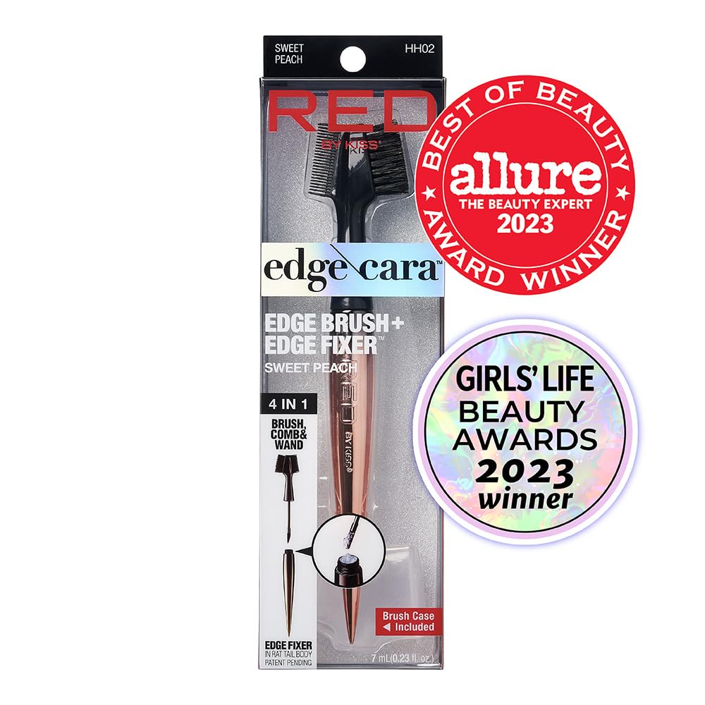 Red by Kiss Edge Cara 4 - in - 1 | HH02 – Complete Edge Control for Defined, Polished Looks - Beauty Exchange Beauty Supply