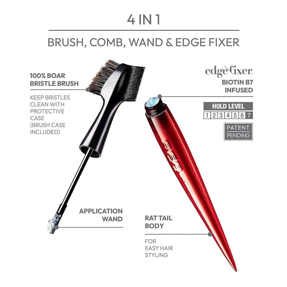 Red by Kiss Edge Cara 4 - in - 1 | HH03 โ Precision Styling for Perfect Edges & Parts - Beauty Exchange Beauty Supply