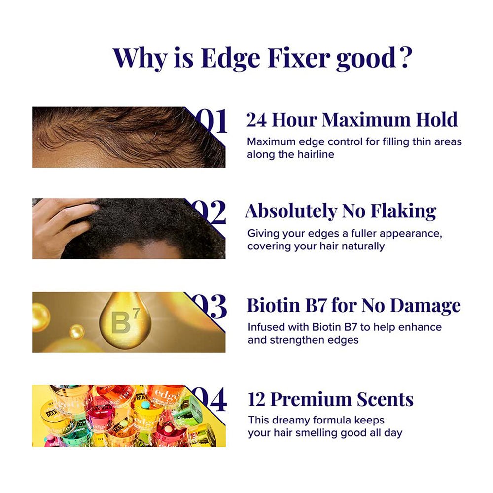 Red by Kiss Edge Fixer 24 Hour Edge Control Wax – 0.50 fl oz - Beauty Exchange Beauty Supply
