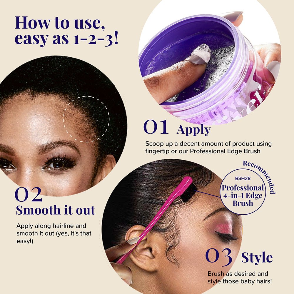 Red by Kiss Edge Fixer 24 Hour Edge Control Wax - Beauty Exchange Beauty Supply