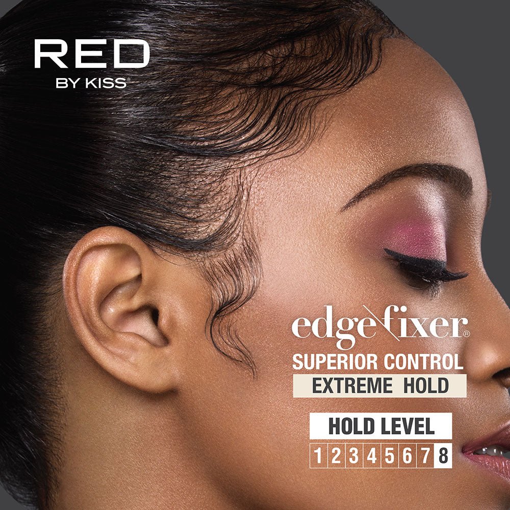 Red by Kiss Edge Fixer Extreme Hold Hair Gel – 3.38 fl oz - Beauty Exchange Beauty Supply