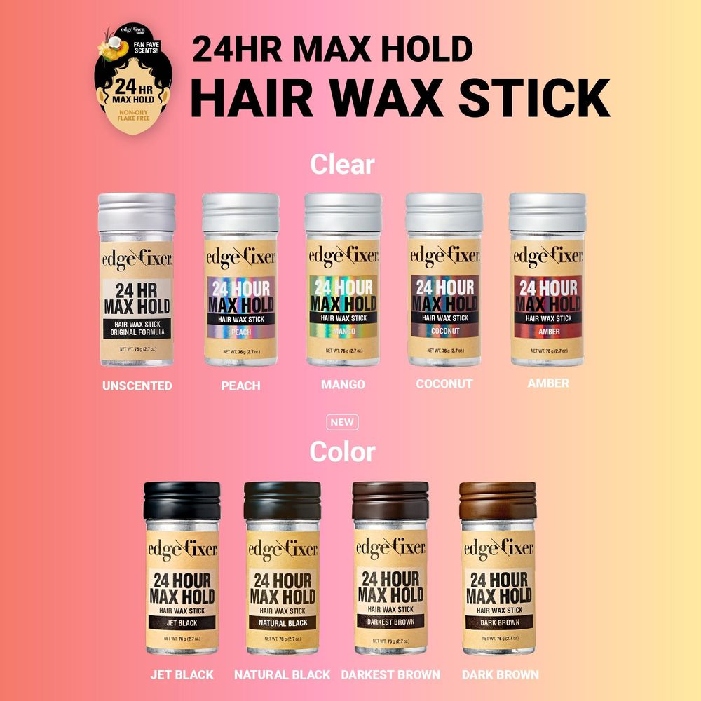 Red by Kiss Edge Fixer Hair Wax Stick – Colored Formula - Beauty Exchange Beauty Supply
