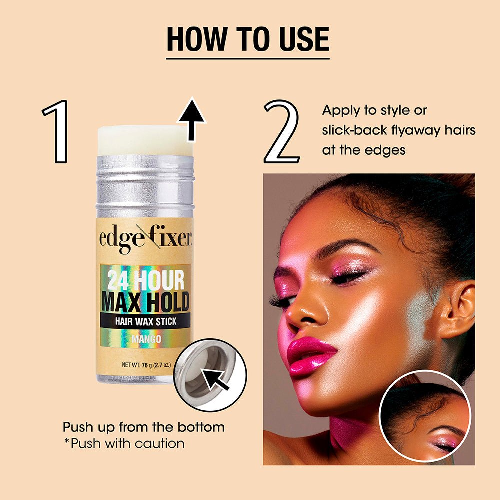 Red by Kiss Edge Fixer Hair Wax Stick – Scented 24HR - Beauty Exchange Beauty Supply