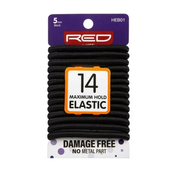 Red by Kiss Elastic Bands – 14 Count - Beauty Exchange Beauty Supply