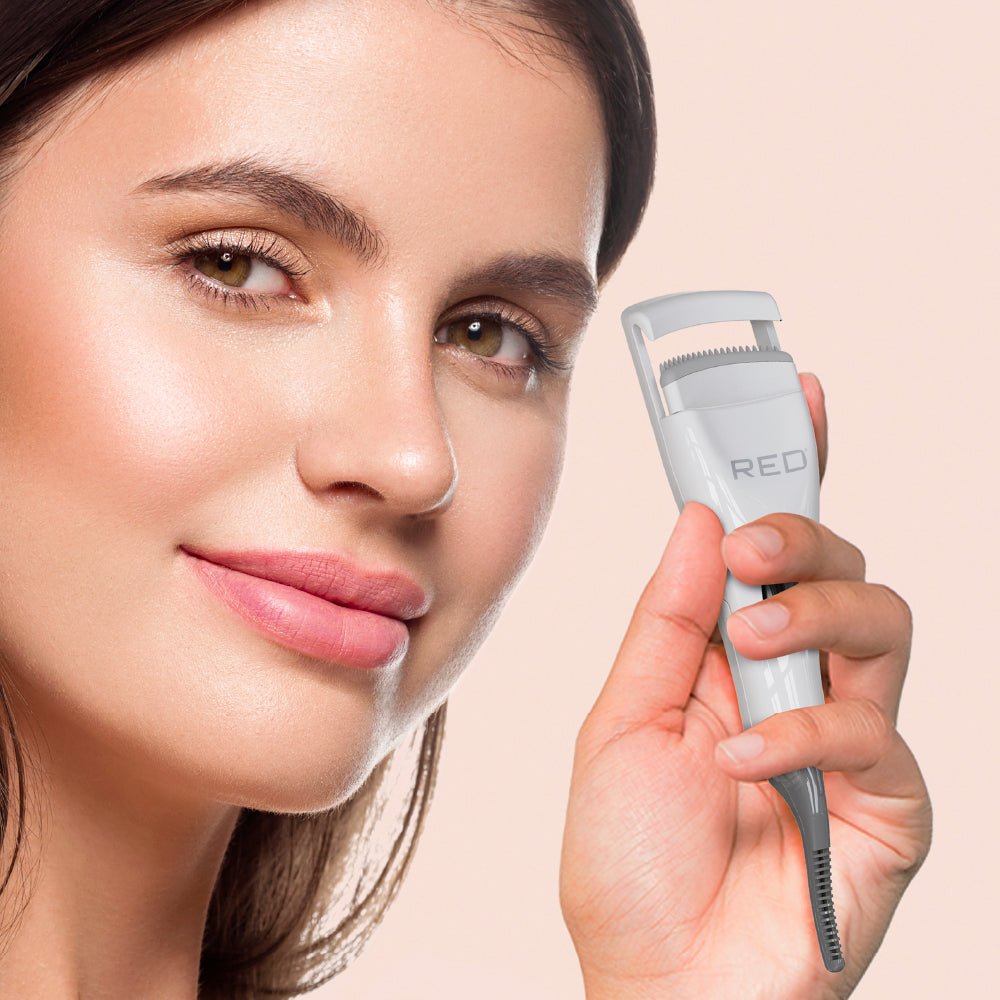 Red by Kiss Electric Heated Eyelash Curler – USB - C - Beauty Exchange Beauty Supply