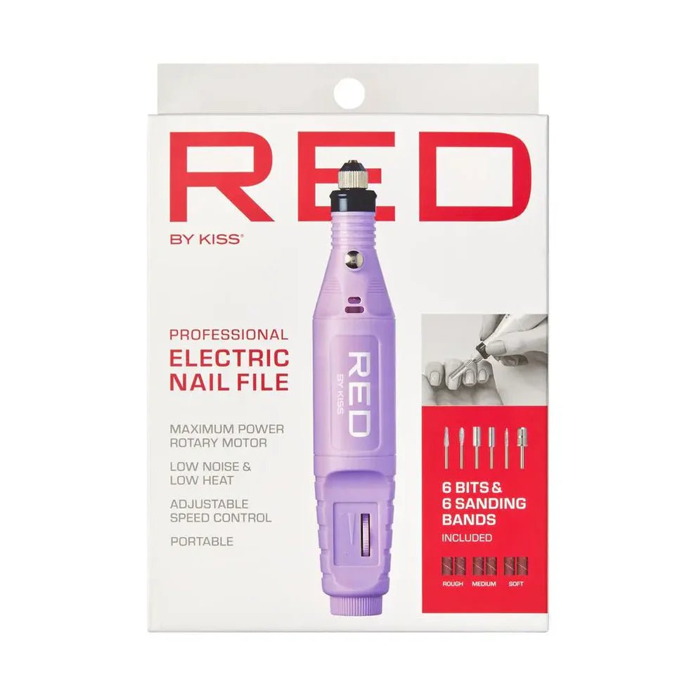 Red by Kiss – Electric Nail File - Beauty Exchange Beauty Supply
