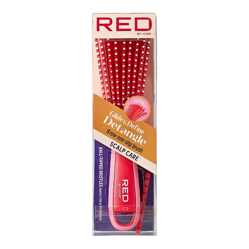 Red by Kiss EZ Glide Detangling Brush - Beauty Exchange Beauty Supply
